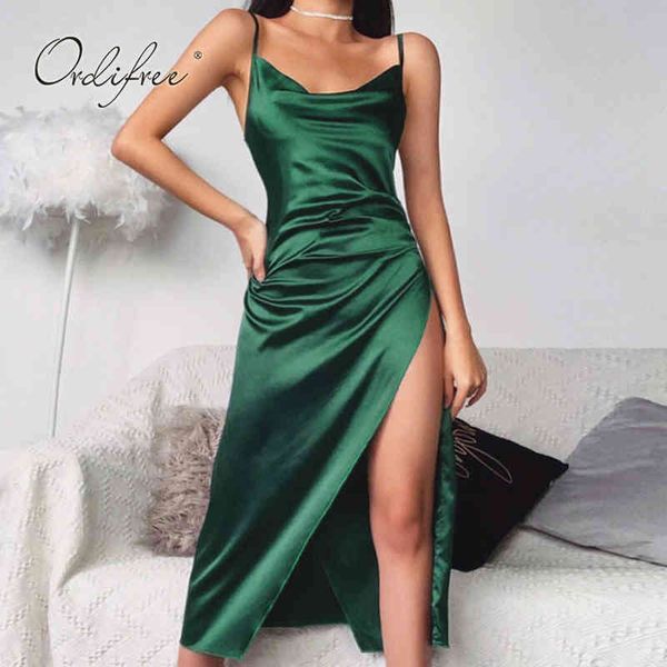 summer vintage women party club wear spaghetti strap silk green long satin slip dress 210415, Black;gray
summer vintage women party club wear spaghetti strap silk green long satin slip dress 210415, Black;gray