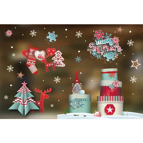 christmas decoration window wall glass door decorations layout non adhesive static stickers
christmas decoration window wall glass door decorations layout non adhesive static stickers