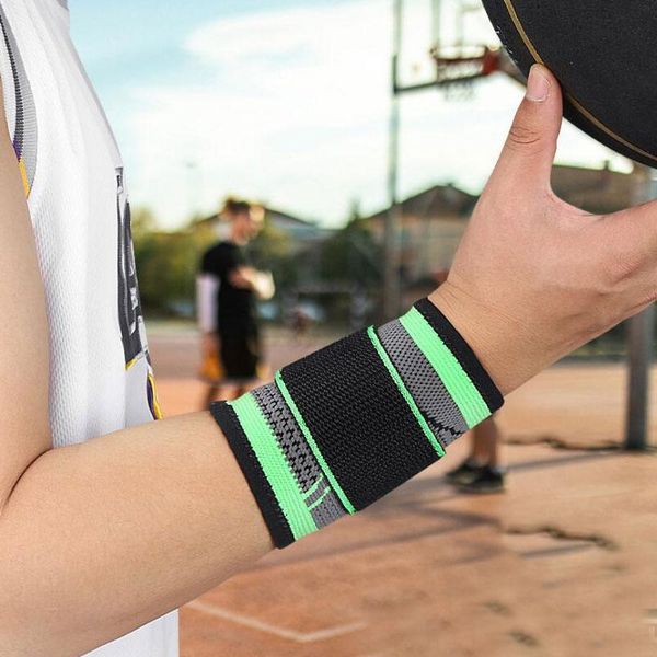 wrist support brace sport protector elastic bands bodybuilding basketball weight lifting volleyball sweatband accessories, Black;red 
wrist support brace sport protector elastic bands bodybuilding basketball weight lifting volleyball sweatband accessories, Black;red