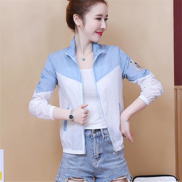 women's jackets 2021 summer short long sleeve loose thin style anti-ultraviolet breathable sun protection jacket trend h136, Black;brown
women's jackets 2021 summer short long sleeve loose thin style anti-ultraviolet breathable sun protection jacket trend h136, Black;brown