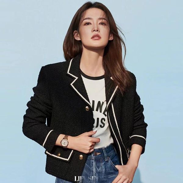 women's trench coats coat fashion designer spring autumn long sleeve button party casual office black tweed jacket, Tan;black
women's trench coats coat fashion designer spring autumn long sleeve button party casual office black tweed jacket, Tan;black