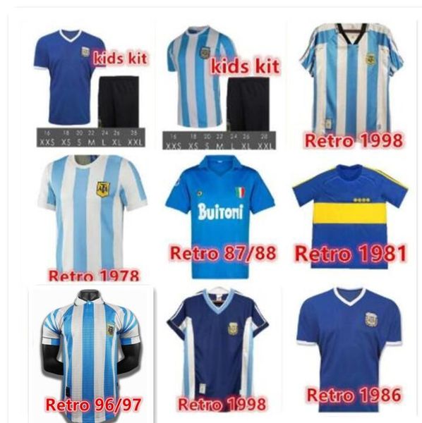 1978 1986 1998 argentina maradona home away soccer jersey retro version 86 78 maradona caniggia football shirts, Black;yellow
1978 1986 1998 argentina maradona home away soccer jersey retro version 86 78 maradona caniggia football shirts, Black;yellow