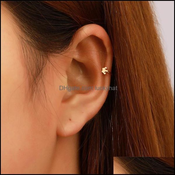 jewelryretro stainless steel crown ear clips women c-shaped no hole earring cuff female party gift daily wear gold earrings jewelry aessorie, Silver
jewelryretro stainless steel crown ear clips women c-shaped no hole earring cuff female party gift daily wear gold earrings jewelry aessorie, Silver