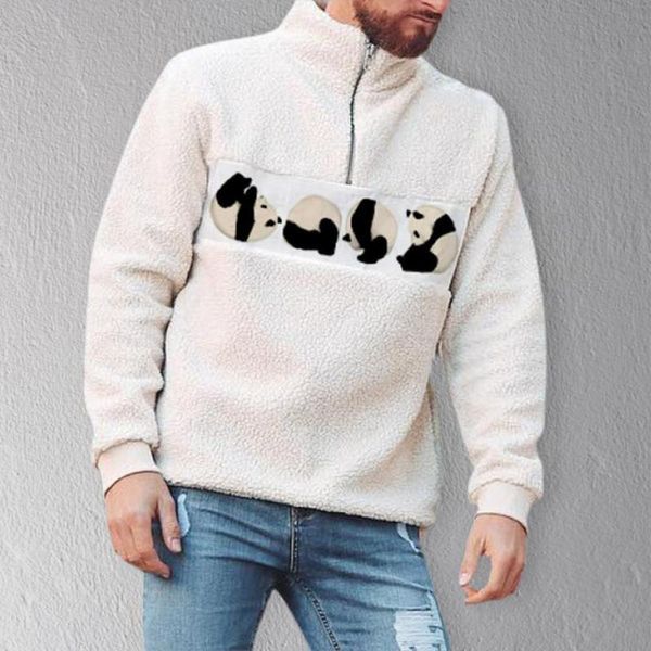 men's sweaters men pullovers long sleeve casual streetwear stylish fabulous panda pattern white sweatshirt loose autumn, White;black
men's sweaters men pullovers long sleeve casual streetwear stylish fabulous panda pattern white sweatshirt loose autumn, White;black