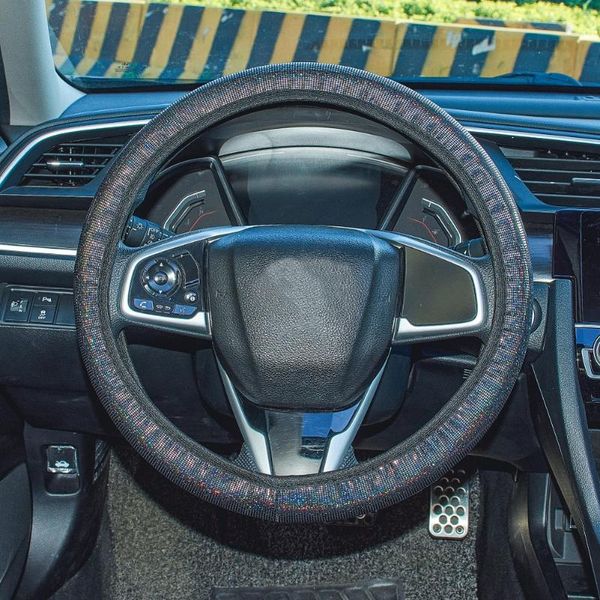 steering wheel covers pu leather cover shining paillette universal fit 15 inch car protector for girls
steering wheel covers pu leather cover shining paillette universal fit 15 inch car protector for girls