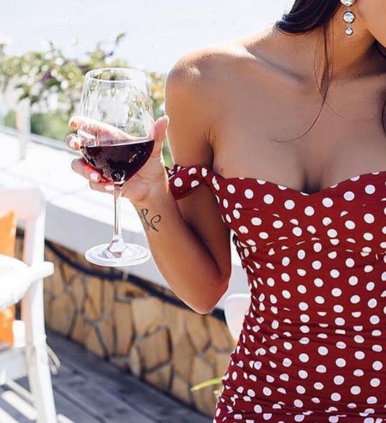 summer boho polka dot casual women dresses bodycon off shoulder party evening beach pencil sundress, Black;gray
summer boho polka dot casual women dresses bodycon off shoulder party evening beach pencil sundress, Black;gray