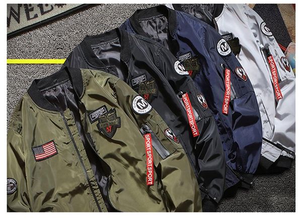 men's jackets spring autumn casual coats bomber fit male outwear polyester baseball tooling hip hop print embroidery clothing 4x, Black;brown
men's jackets spring autumn casual coats bomber fit male outwear polyester baseball tooling hip hop print embroidery clothing 4x, Black;brown