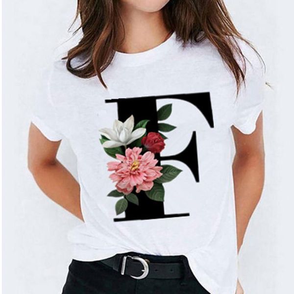 women's t-shirt fashion women t-shirts 26 letter printed vogue harajuku casual tee summer short sleeve female t shirt for clothing, White
women's t-shirt fashion women t-shirts 26 letter printed vogue harajuku casual tee summer short sleeve female t shirt for clothing, White