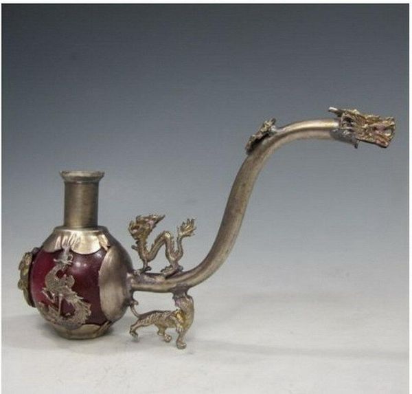 jewelry pouches, bags chinese old antiques handmade red jade and tibet silver pipe leading, Pink;blue
jewelry pouches, bags chinese old antiques handmade red jade and tibet silver pipe leading, Pink;blue