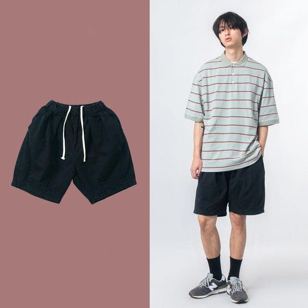 men summer japan retro fashion streetwear hip hop loose elastic waist black white shorts male women couple wide leg solid men's, White;black
men summer japan retro fashion streetwear hip hop loose elastic waist black white shorts male women couple wide leg solid men's, White;black