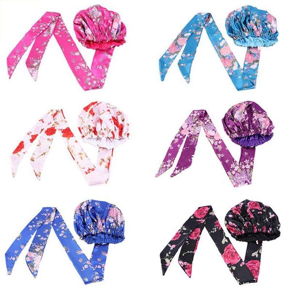 beanies women floral satin turban sleeping cap long ribbon bonnet silky smooth head scarf cover chemo stretchy hat
beanies women floral satin turban sleeping cap long ribbon bonnet silky smooth head scarf cover chemo stretchy hat