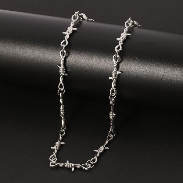 punk thorns alloy necklace harajuku hip hop streetwear chain necklaces fashion cool men women jewelry accessories chains, Silver
punk thorns alloy necklace harajuku hip hop streetwear chain necklaces fashion cool men women jewelry accessories chains, Silver
