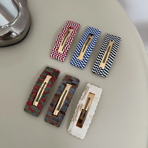 woman vintage plaid hairpins girl bb clips women hair clips women barrettes hairgrip headwear hair accessories hairband, Golden;silver
woman vintage plaid hairpins girl bb clips women hair clips women barrettes hairgrip headwear hair accessories hairband, Golden;silver