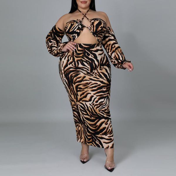 Plus Size Dresses Women Dress Sexy Halter Bodycon Long 2021 Autumn Elegant Leopard Print Sleeve Evening Club Outfits, Black
Plus Size Dresses Women Dress Sexy Halter Bodycon Long 2021 Autumn Elegant Leopard Print Sleeve Evening Club Outfits, Black