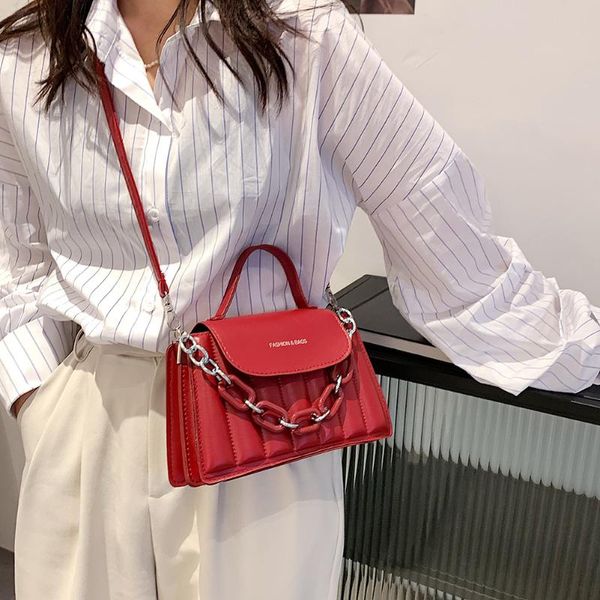 cosmetic bags & cases women's shoulder bag pu leather fashion simple chain diagonal small woman handbag luxury designer 2021
cosmetic bags & cases women's shoulder bag pu leather fashion simple chain diagonal small woman handbag luxury designer 2021