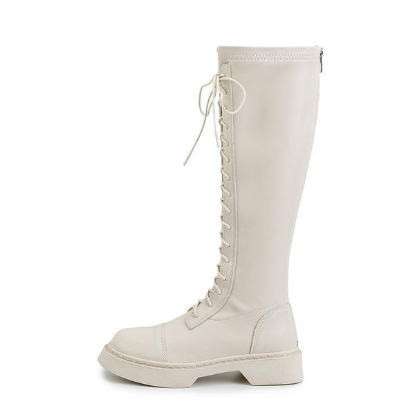 boots 2021 women's autumn winter lacing knee high women fashion white square heel soft leather shoes light non-slip sole lar, Black
boots 2021 women's autumn winter lacing knee high women fashion white square heel soft leather shoes light non-slip sole lar, Black