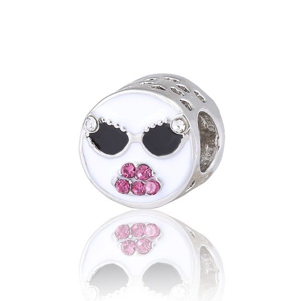 fits pandora bracelets 20pcs pink lip sunglasses crystal silver charms bead fits pandora charms bracelet beads for jewelry making 925 sterli, Black
fits pandora bracelets 20pcs pink lip sunglasses crystal silver charms bead fits pandora charms bracelet beads for jewelry making 925 sterli, Black