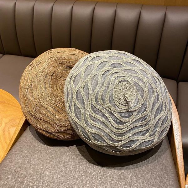 berets spring summer curved stripe grass stitching transparent silk fashion lady beret hat women leisure painter, Blue;gray
berets spring summer curved stripe grass stitching transparent silk fashion lady beret hat women leisure painter, Blue;gray