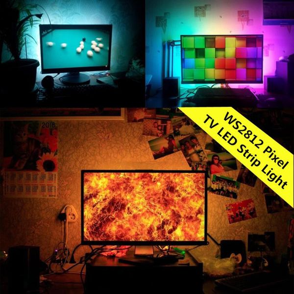 strips 5v usb power led strip light ws2812b 2812 pixel individually addressable hdtv tv deskpc screen backlight bias lighting
strips 5v usb power led strip light ws2812b 2812 pixel individually addressable hdtv tv deskpc screen backlight bias lighting