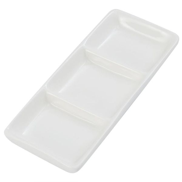 storage bottles & jars 6 inch pure white ceramic 3-compartment appetizer serving tray rectangular divided sauce dishes for spice dish soy
storage bottles & jars 6 inch pure white ceramic 3-compartment appetizer serving tray rectangular divided sauce dishes for spice dish soy