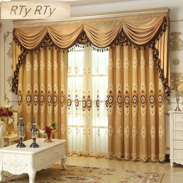 curtain & drapes luxury european livingroom curtains modern french window embroidery for living room high quality
curtain & drapes luxury european livingroom curtains modern french window embroidery for living room high quality