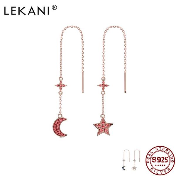 dangle & chandelier lekani 925 sterling silver jewelry dazzling cz star moon asymmetry earrings for women trendy tassel rose gold drop earri
dangle & chandelier lekani 925 sterling silver jewelry dazzling cz star moon asymmetry earrings for women trendy tassel rose gold drop earri