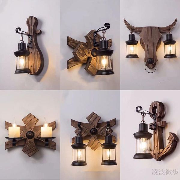 wall lamp american country nostalgic industrial style creative personalized restaurant cafe bar boat wood decorative
wall lamp american country nostalgic industrial style creative personalized restaurant cafe bar boat wood decorative