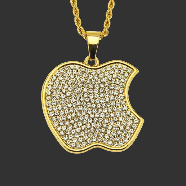 amulet neck pendants creative diamond fruit graphic pendant necklace hip hop element trendy male, Silver
amulet neck pendants creative diamond fruit graphic pendant necklace hip hop element trendy male, Silver