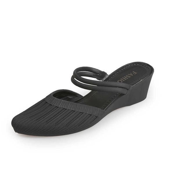 summer design non-slip wedges women shoes retro female open-toe casual sandalias ladies beach temperament sandals woman 210611, Black
summer design non-slip wedges women shoes retro female open-toe casual sandalias ladies beach temperament sandals woman 210611, Black