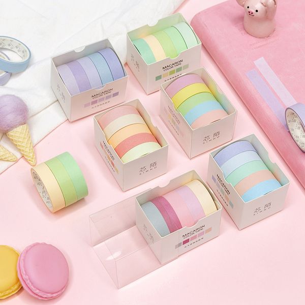 5pcs/pack Favorite Series Colourful Washi Tape Set Diy Scrapbooking Sticker Label Masking Tape School Office Supply
5pcs/pack Favorite Series Colourful Washi Tape Set Diy Scrapbooking Sticker Label Masking Tape School Office Supply