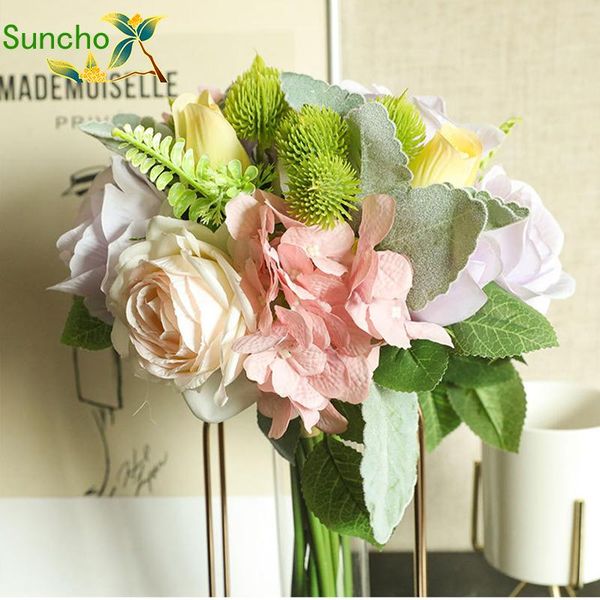 suncho diy silk rose bouquet artifical flowers real touch fake plants faux flower home wedding party outdoor decor decorative & wreaths
suncho diy silk rose bouquet artifical flowers real touch fake plants faux flower home wedding party outdoor decor decorative & wreaths