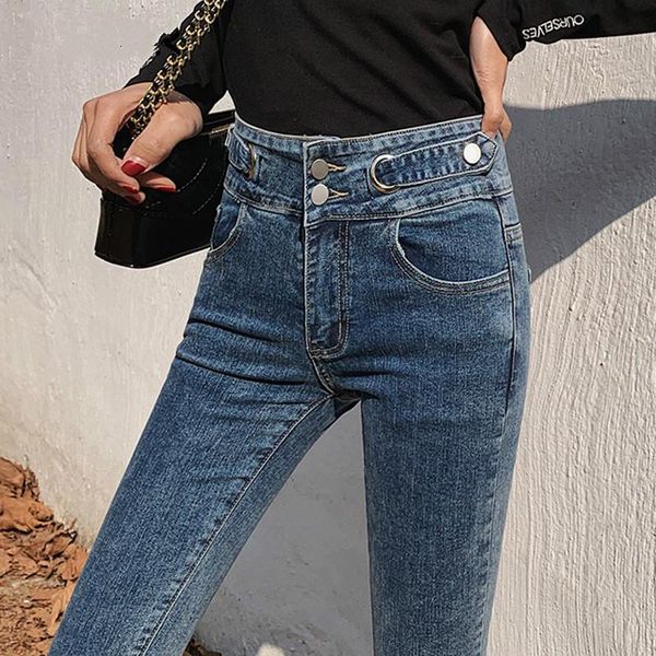 women's jeans totob black skinny woman 2021 vintage high waist for women denim femme womens stretch jean pants with elastic, Blue
women's jeans totob black skinny woman 2021 vintage high waist for women denim femme womens stretch jean pants with elastic, Blue