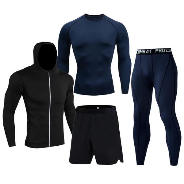 men's tracksuits men running jogging training clothes sets basketball cycling fitness sport wear kits teenager compression sportswe, Gray
men's tracksuits men running jogging training clothes sets basketball cycling fitness sport wear kits teenager compression sportswe, Gray