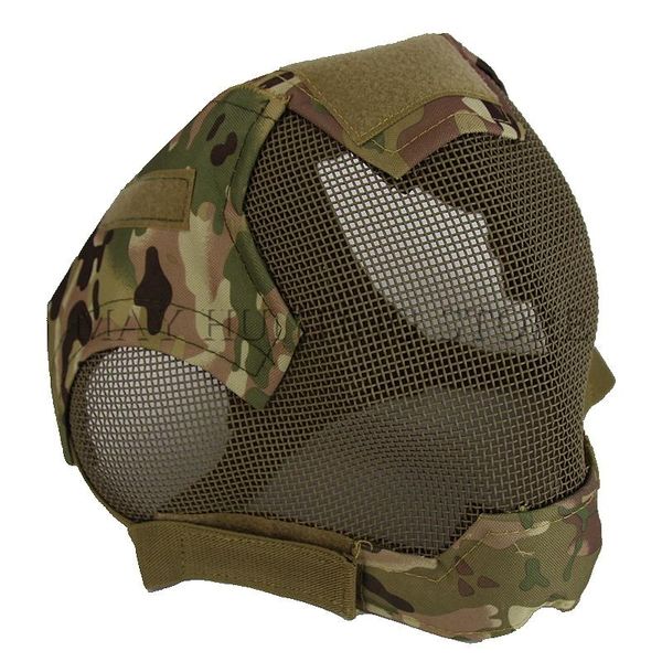 cycling helmets hunting full face metal steel mesh helmet military tactical combat paintball wargame protector outdoor sports
cycling helmets hunting full face metal steel mesh helmet military tactical combat paintball wargame protector outdoor sports