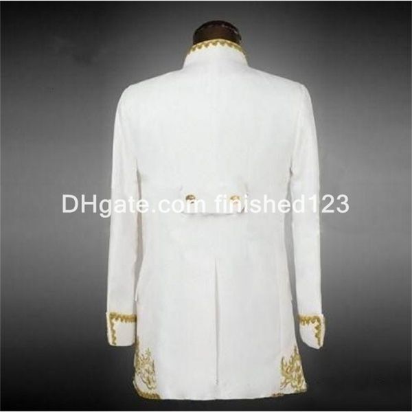 wedding tuxedos arrival groom white with gold embroidery men's suit groomsmen mens suits prom (jacket+pants+vest) g1070 cquw, Black;gray
wedding tuxedos arrival groom white with gold embroidery men's suit groomsmen mens suits prom (jacket+pants+vest) g1070 cquw, Black;gray