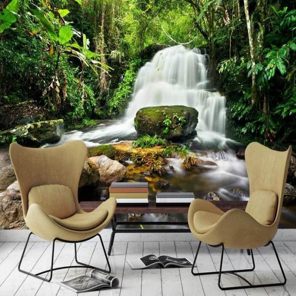 wallpapers drop fatman 3d mural wallpaper flowing water, green forest foto living room home improvement papel de pared
wallpapers drop fatman 3d mural wallpaper flowing water, green forest foto living room home improvement papel de pared