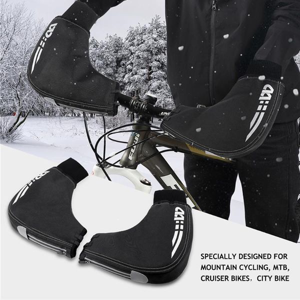 cycling gloves winter mountain bike windproof warm fleece handle bicycle bar warmer covers skiing glove mtb equipment, Black
cycling gloves winter mountain bike windproof warm fleece handle bicycle bar warmer covers skiing glove mtb equipment, Black