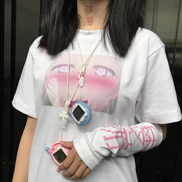 ulzzang japan harajuku kawaii and mens t shirt womens anime fun summer cute girl casual chic vintage cartoon printed loose, White;black
ulzzang japan harajuku kawaii and mens t shirt womens anime fun summer cute girl casual chic vintage cartoon printed loose, White;black