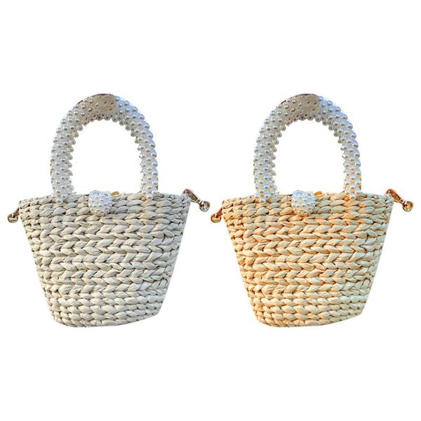 luxury pearl straw handbag fashion weaving tote summer vacation bohemia crossbody bag for women storage bags
luxury pearl straw handbag fashion weaving tote summer vacation bohemia crossbody bag for women storage bags
