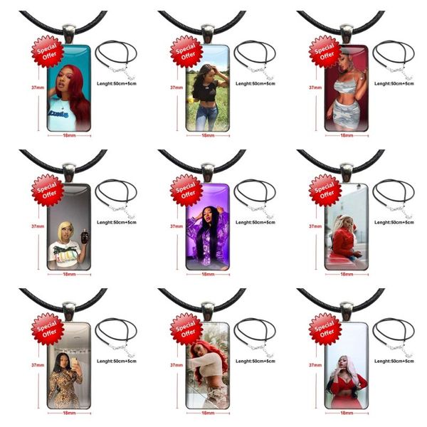 pendant necklaces megan thee stallion rapper for women kids gift nouvel glass necklace handmade half rectangle, Silver
pendant necklaces megan thee stallion rapper for women kids gift nouvel glass necklace handmade half rectangle, Silver