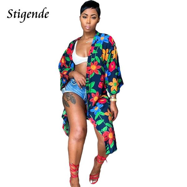 women's swimwear stigende women floral print beach cover up shirt summer bohemian one piece casual loose open front kimono, White;black
women's swimwear stigende women floral print beach cover up shirt summer bohemian one piece casual loose open front kimono, White;black