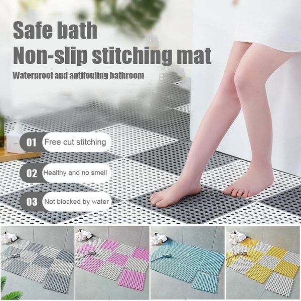 bath mats 4 pcs hollow anti-slip floor mat pad 30x30cm splicing for home bathroom kitchen h88f
bath mats 4 pcs hollow anti-slip floor mat pad 30x30cm splicing for home bathroom kitchen h88f