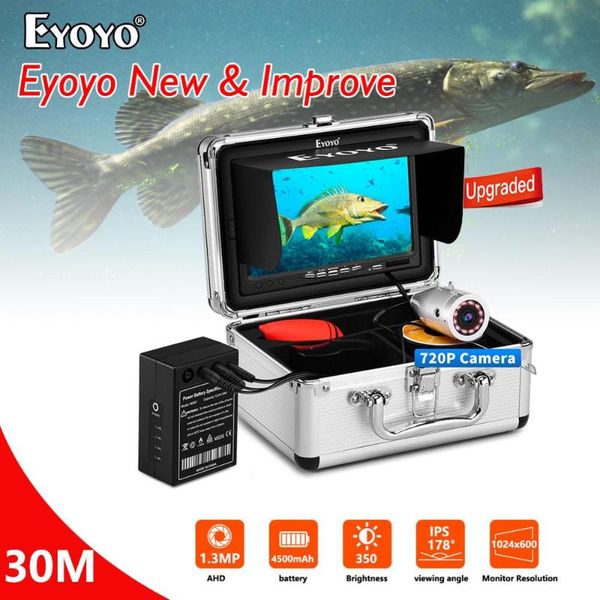fish finder eyoyo ef07h sea fishing camera 1024x600 ips 7 inch 30m screen hd 12pcs ir led lights 4500mah battery
fish finder eyoyo ef07h sea fishing camera 1024x600 ips 7 inch 30m screen hd 12pcs ir led lights 4500mah battery