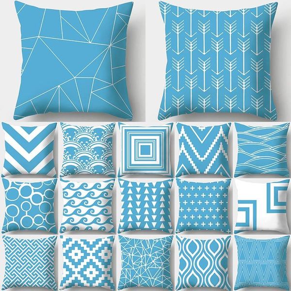 blue geometric pattern decorative cushions pillowcase polyester cushion cover throw pillow sofa decoration pillowcover 40932 cushion/decorat
blue geometric pattern decorative cushions pillowcase polyester cushion cover throw pillow sofa decoration pillowcover 40932 cushion/decorat