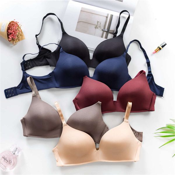lingerie girl traceless girl's underwear light and thin clothing one piece adjustable no steel ring gathered small bra, Black;pink
lingerie girl traceless girl's underwear light and thin clothing one piece adjustable no steel ring gathered small bra, Black;pink