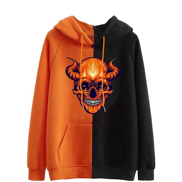 Car pattern women's hoodie Halloween pattern sweatshirt color block orange and black patchwork sweatshirt long sleeve pumpkin skull pri
Car pattern women's hoodie Halloween pattern sweatshirt color block orange and black patchwork sweatshirt long sleeve pumpkin skull pri