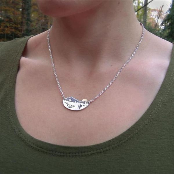fashion retro bohemia desert sun cactus landscape pendant necklace party charm jewelry accessories for women gift necklaces, Silver
fashion retro bohemia desert sun cactus landscape pendant necklace party charm jewelry accessories for women gift necklaces, Silver
