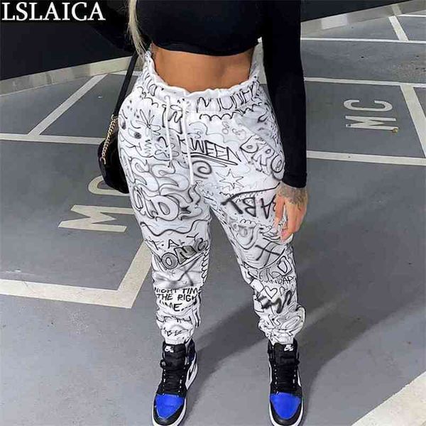 woman pants fashion streetwear pocket sweatpants women elastic waist casual loose drawstring printing femme pantalon 210515, Black;white
woman pants fashion streetwear pocket sweatpants women elastic waist casual loose drawstring printing femme pantalon 210515, Black;white