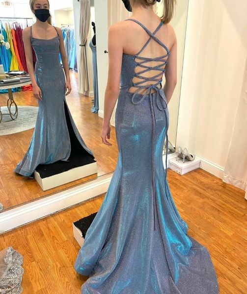party dresses elegant long halter glitter mermaid evening sweep train corset back formal dress for women, White;black
party dresses elegant long halter glitter mermaid evening sweep train corset back formal dress for women, White;black