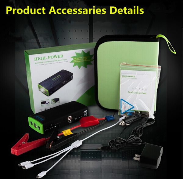 38000mah multi-function car jump starter start 12v car engine emergency battery phone power bank lapcellphone fast charge
38000mah multi-function car jump starter start 12v car engine emergency battery phone power bank lapcellphone fast charge